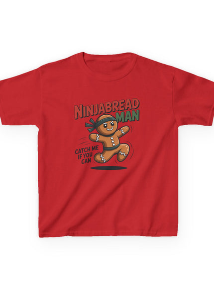 "Ninjabread Man" Kids Heavy Cotton Tee
