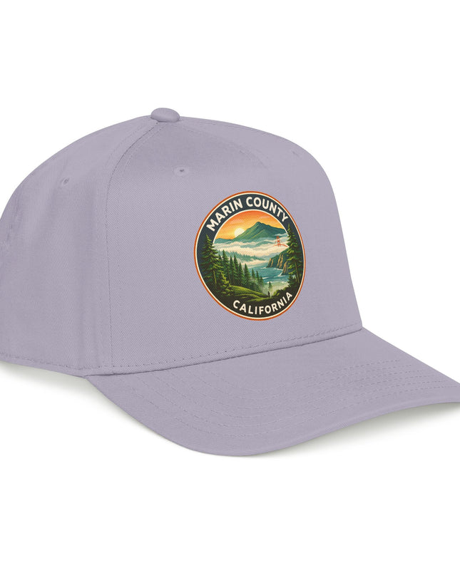 "Marin County, Above the Fog" Mid Profile Baseball Cap