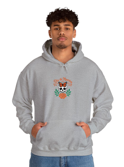 "Día de Muertos" Unisex Heavy Blend Hooded Embroidered Sweatshirt