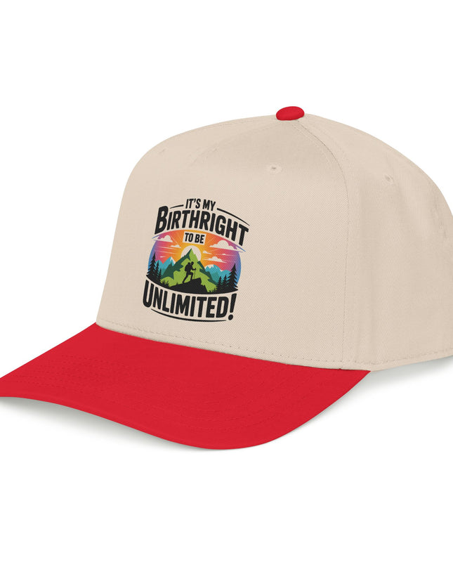 "It's my Birthright to be Unlimited" Mid Profile Baseball Cap