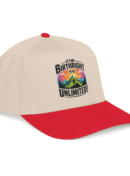 "It's my Birthright to be Unlimited" Mid Profile Baseball Cap