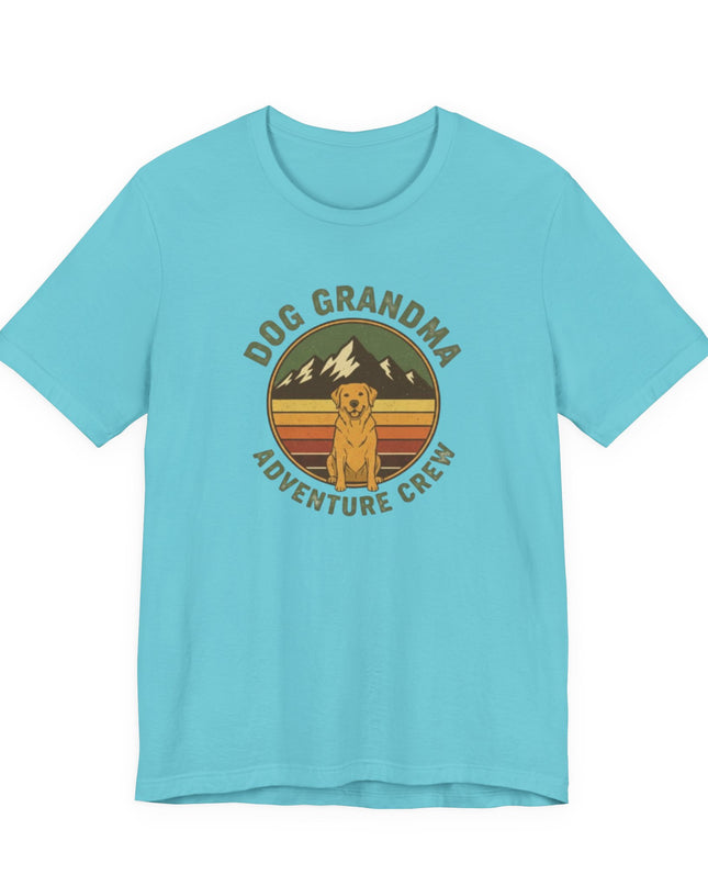 "Dog Grandma Adventure Crew" Unisex Jersey Short Sleeve Tee