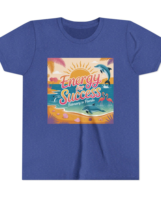 "February in Florida, Energy for Success" Youth Short Sleeve Tee