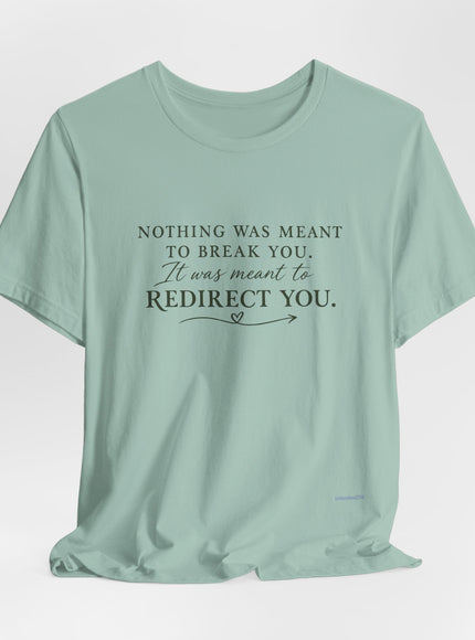 "Redirect You" Unisex Jersey Short Sleeve Tee