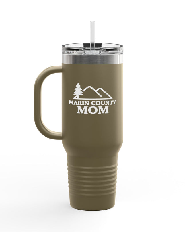 "Marin County Mom" Insulated Travel Mug, 40oz
