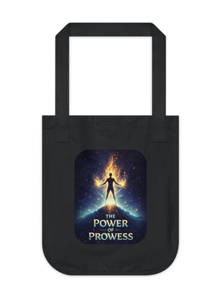 "The Power of Prowess" Organic Canvas Tote Bag