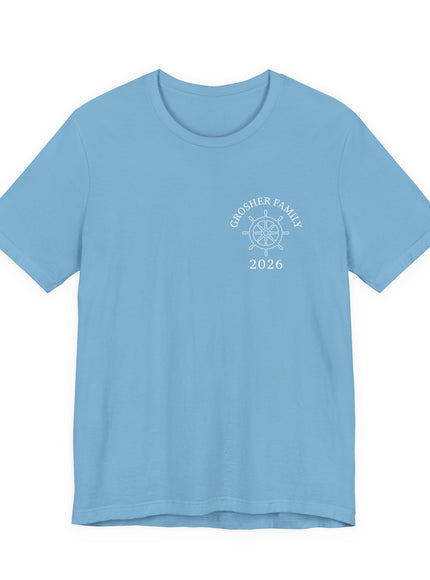 "Grosher Family" (Ink both sides) Unisex Jersey Short Sleeve Tee