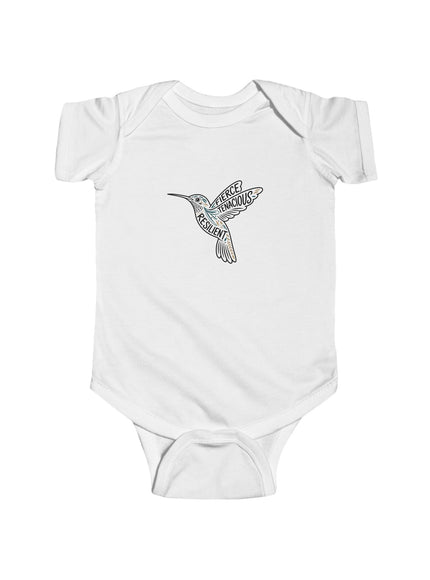 "Hummingbird" Infant Fine Jersey Bodysuit