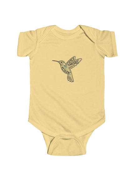"Hummingbird" Infant Fine Jersey Bodysuit