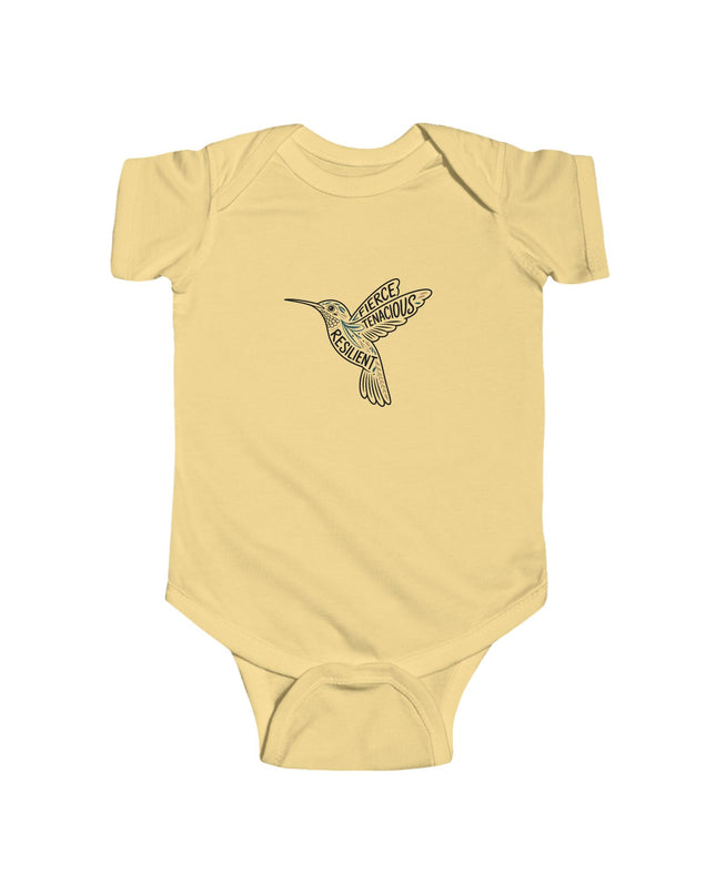 "Hummingbird" Infant Fine Jersey Bodysuit