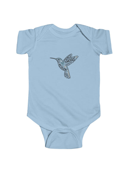 "Hummingbird" Infant Fine Jersey Bodysuit