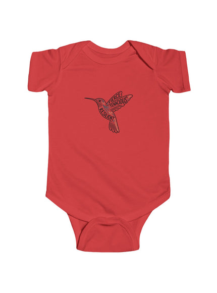 "Hummingbird" Infant Fine Jersey Bodysuit