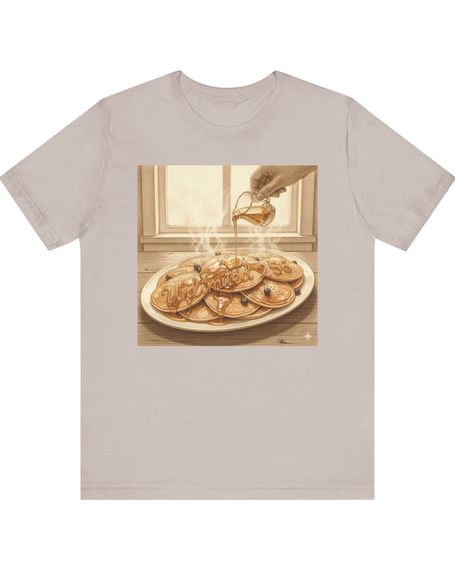 "Pancakes with Syrup" Unlimited 256 Unisex Jersey Short Sleeve Tee