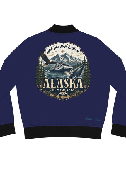 "Alaska" Women's Bomber Jacket (AOP)