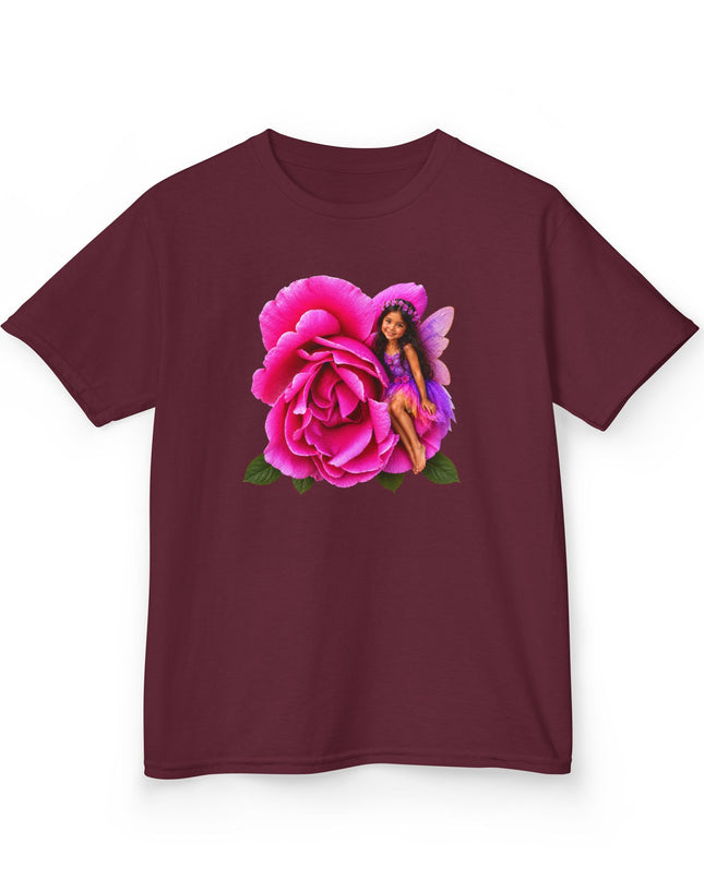 "Rose Fairy" Kids Heavy Cotton Tee