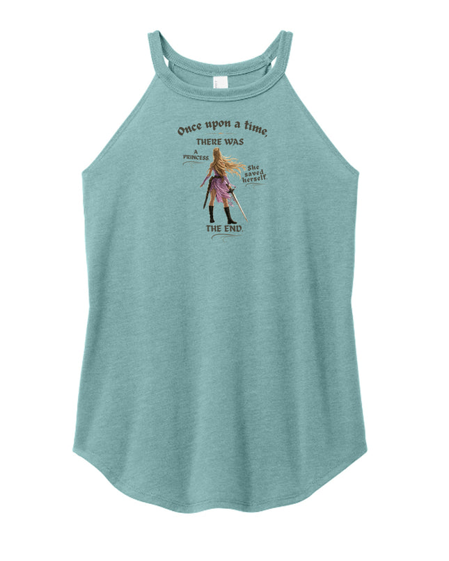 Heathered Eucalyptus Blue - DT137L - FRONT